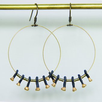 Boucles d'oreille créole 