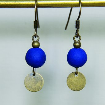 Boucles d'oreilles pampille