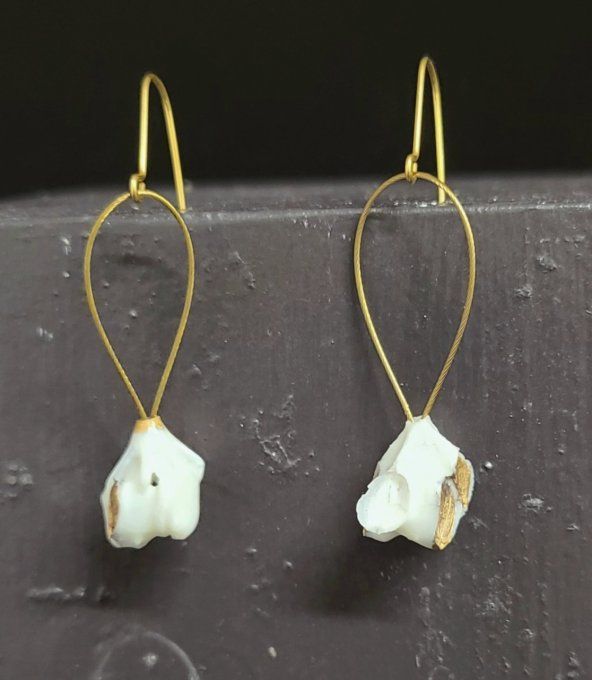 Boucles d'oreilles Ancolie